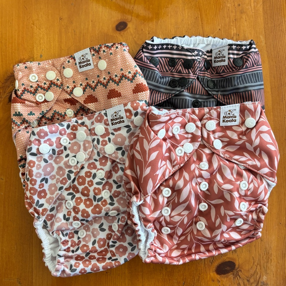 NEW Mama Koala 3.0 Pocket Cloth Diaper Lot